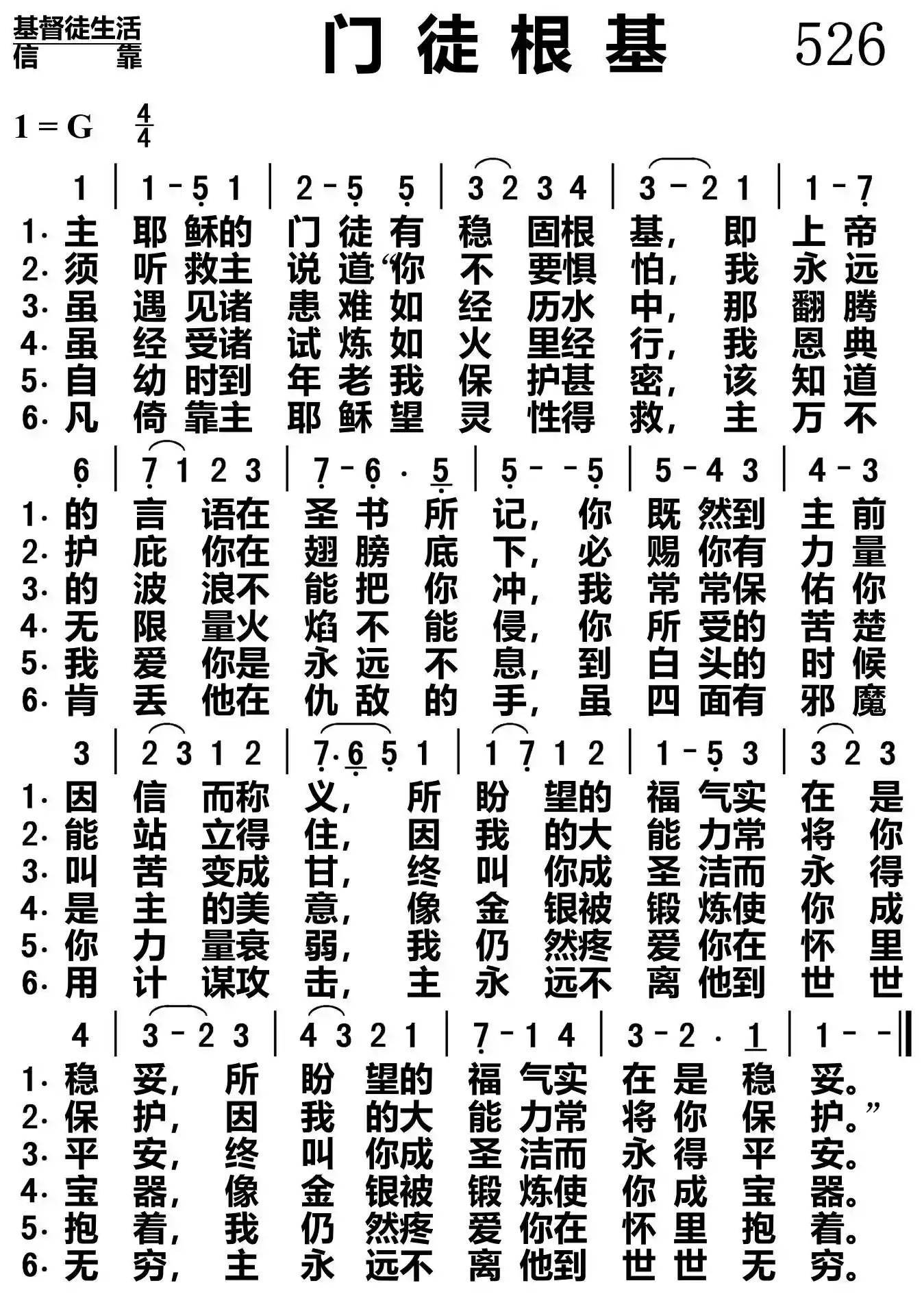 门徒根基